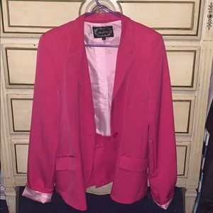Hot Pink blazer
